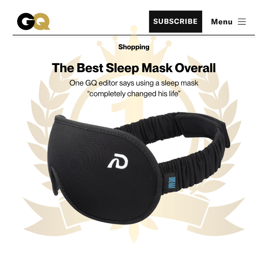 Performance Silk Sleep Mask