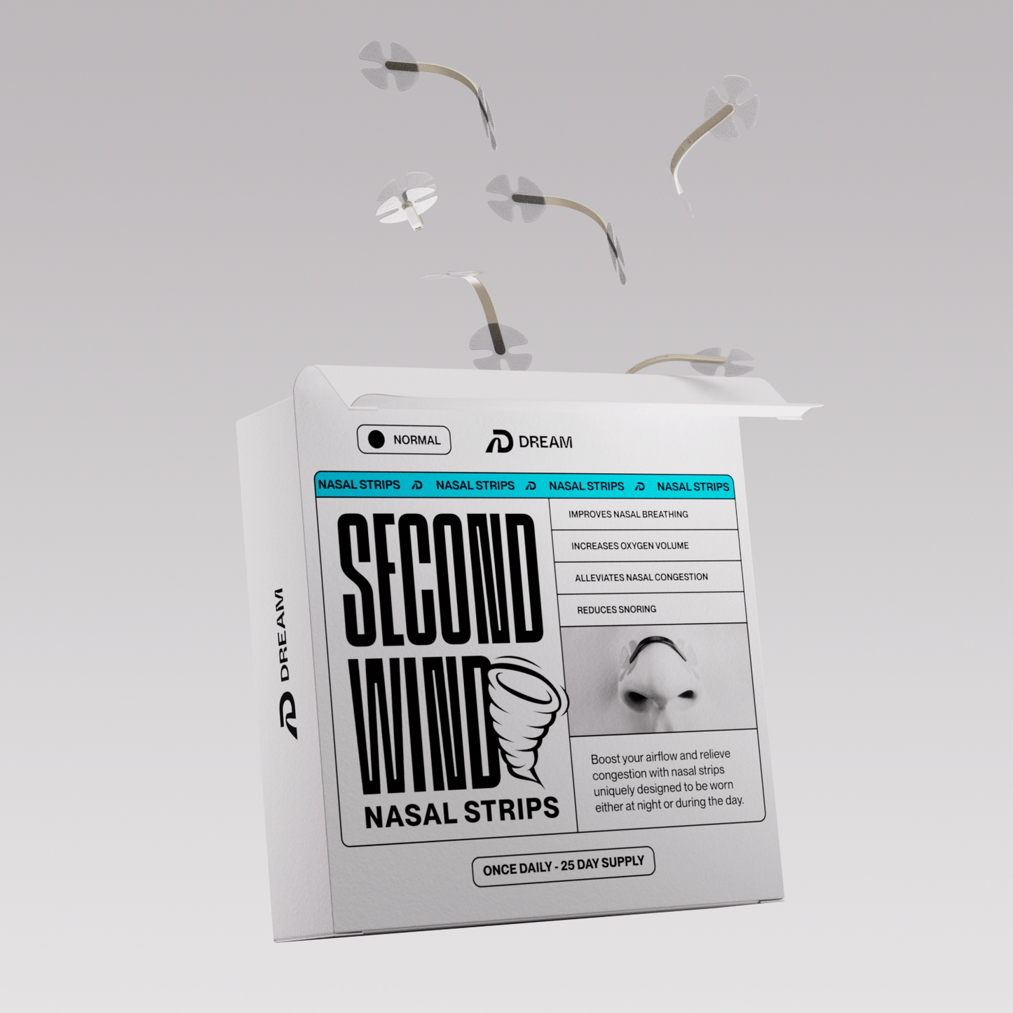 Second Wind Nasal Strips For Sleep